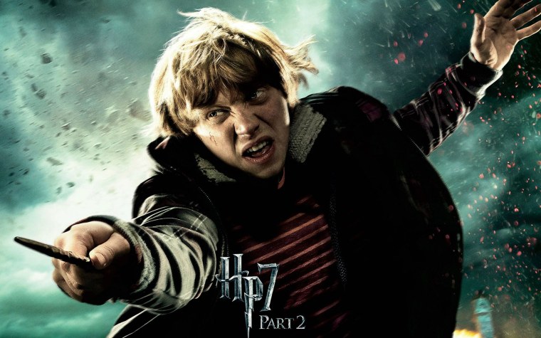 Гарри Поттер и дары смерти Рон Уизли