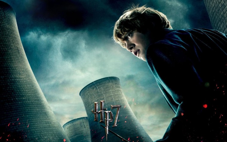 Гарри Поттер и Рон Уизли дары смерти часть 1