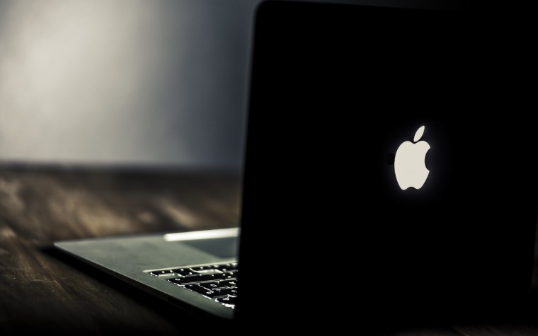 Ноутбук Аппел чёрный