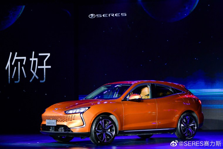 Машину Хуавей электрокар