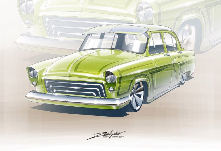 Волга ГАЗ 21 арт