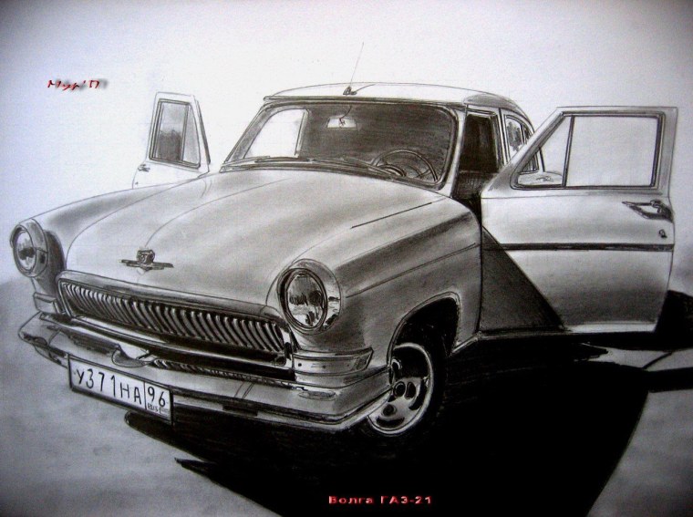 Крутой эскиз российских авто