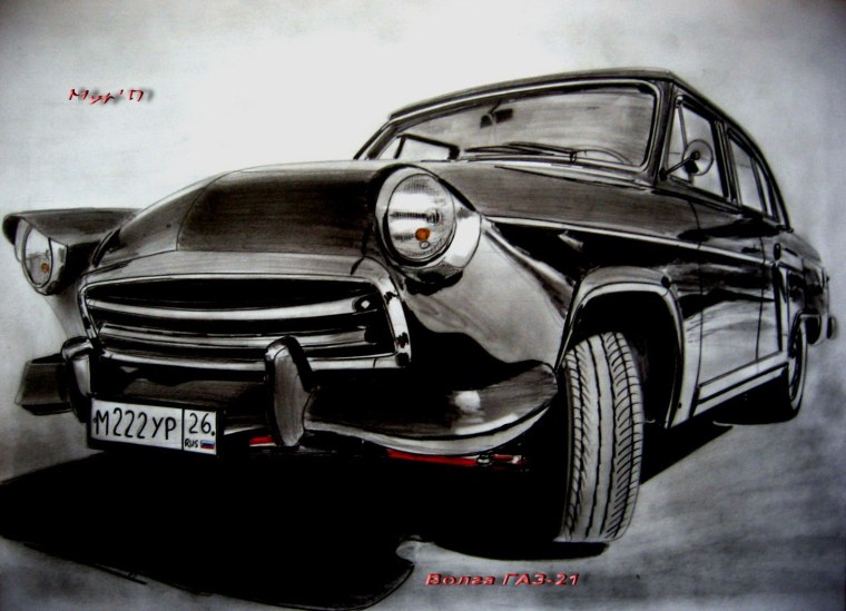 ГАЗ Волга 3102 вектор