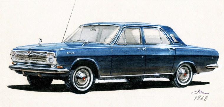 Автомобиль Волга 24