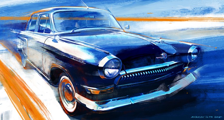 Волга ГАЗ 21 арт