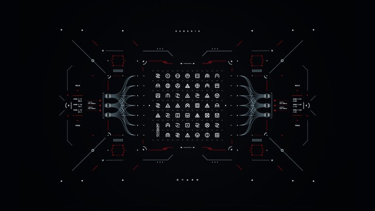 Футуристический фон