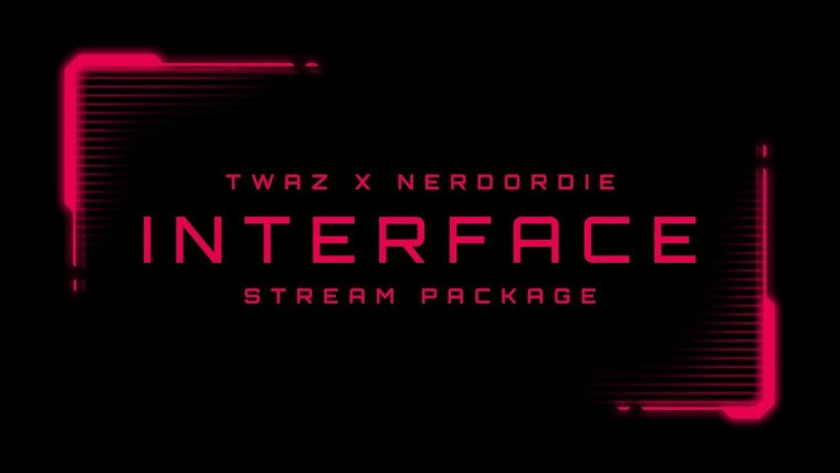 Меню в стиле киберпанк