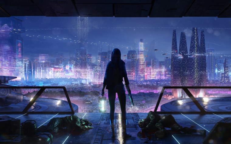 Cyber Samurai Cyberpunk 2077