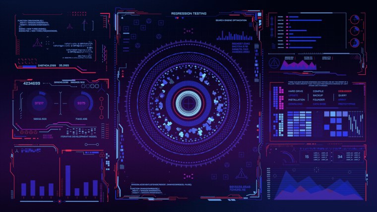 Футуристичный Интерфейс