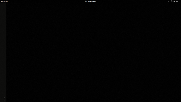 Чёрный фон ддез ничего