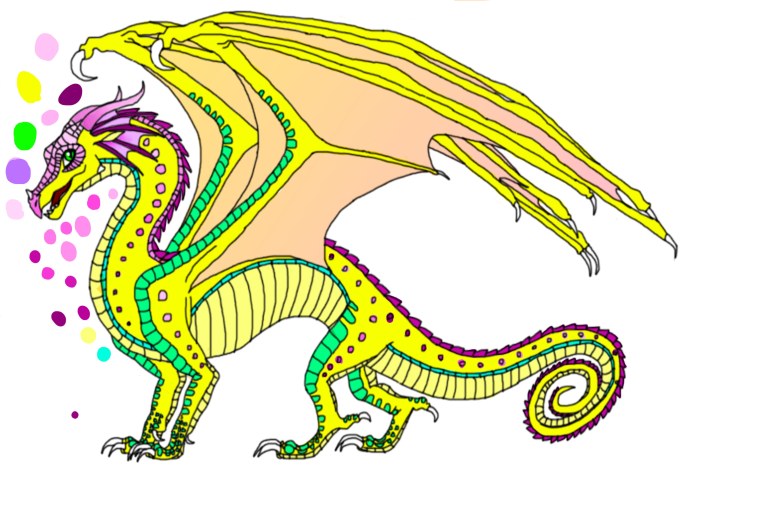 Водный дракон тату