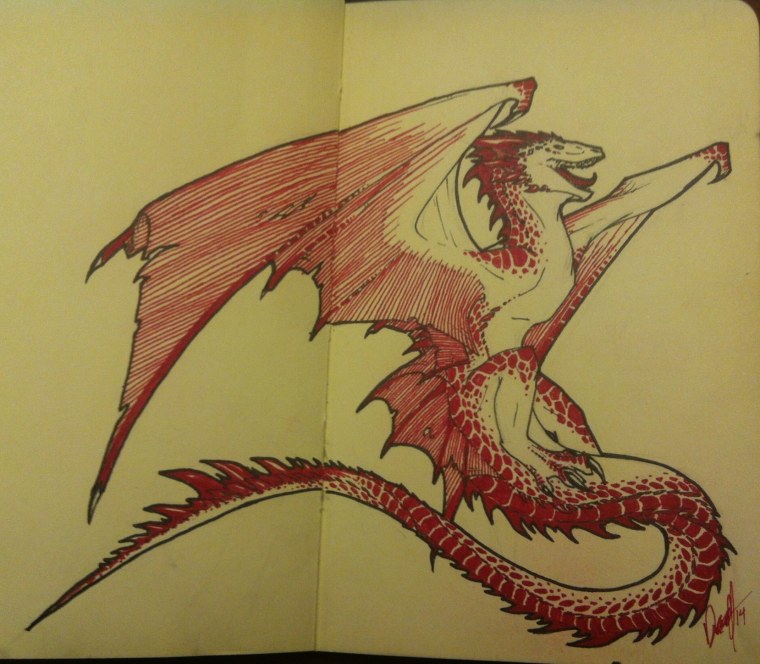 Скетчбук Мифические существа