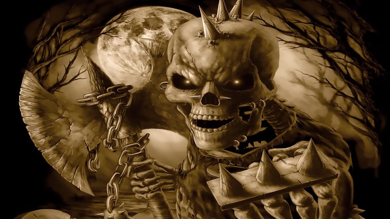 Страшные рисунки на рабочий стол