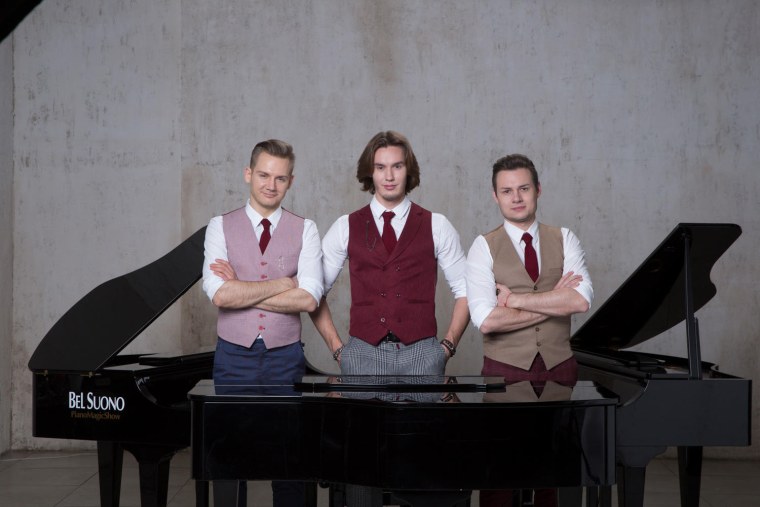 Шоу трёх роялей Bel suono