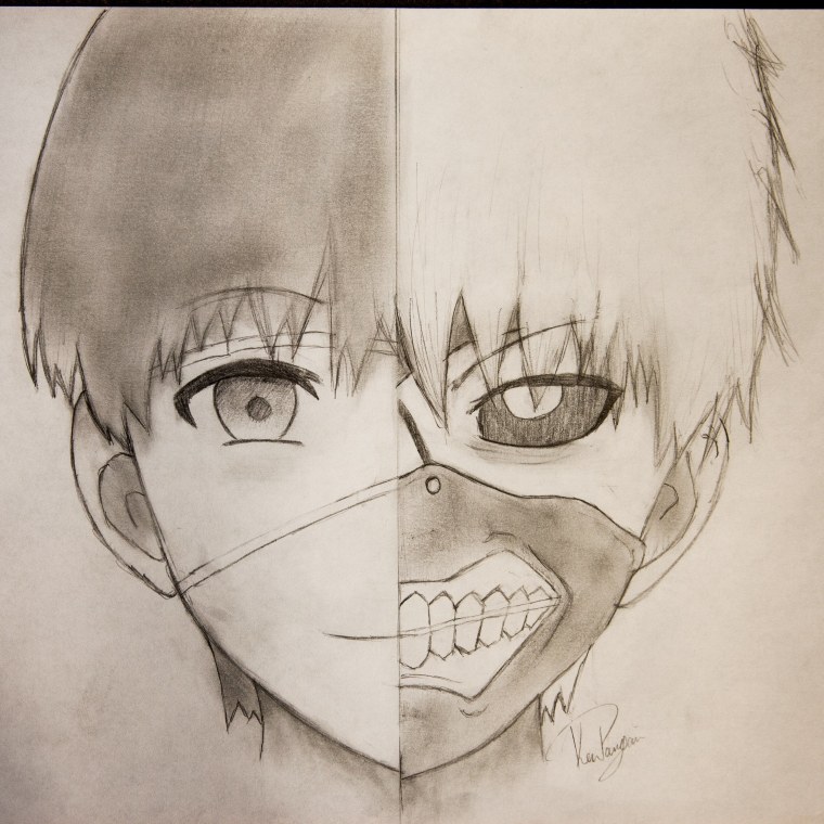 Канеки Кен Манга