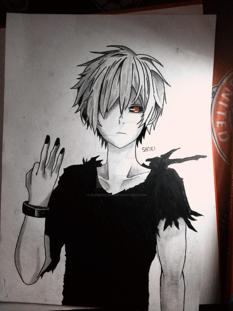 Канеки Кен портрет