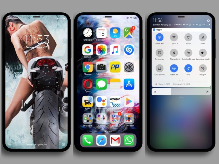 Iphone 12 в профиль