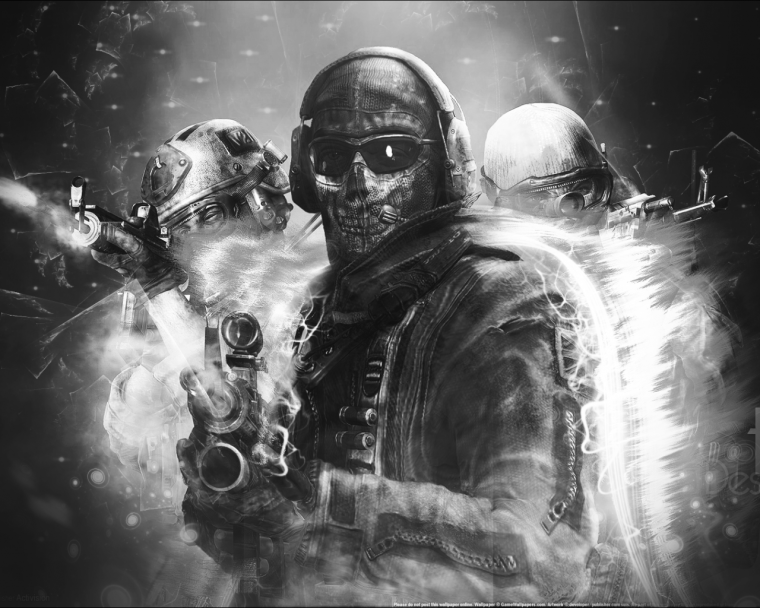 Call of Duty гоуст арт 4к