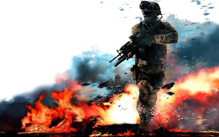 Call of Duty Modern Warfare 2 солдаты