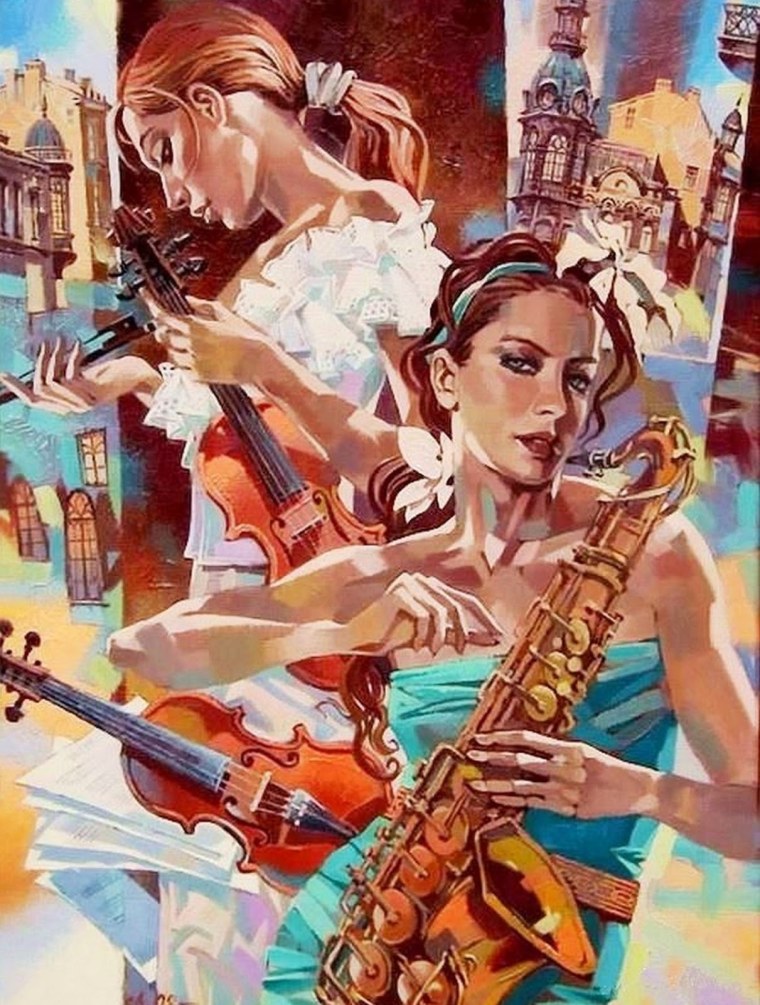 Картины художника Алексея Лашкевича