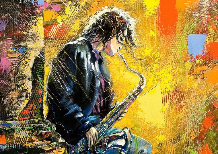 Саксофонист арт