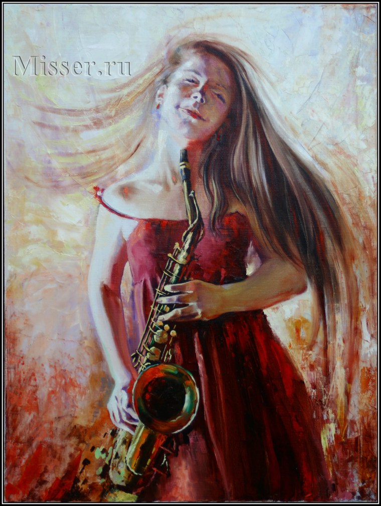 Иван Славинский "саксофонистка"
