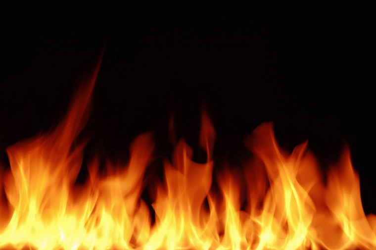 Фон горения огня