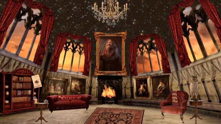 Гарри Поттер Хогвартс Рождество