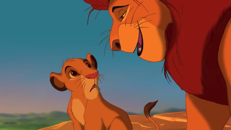 Король Лев Муфаса и Симба
