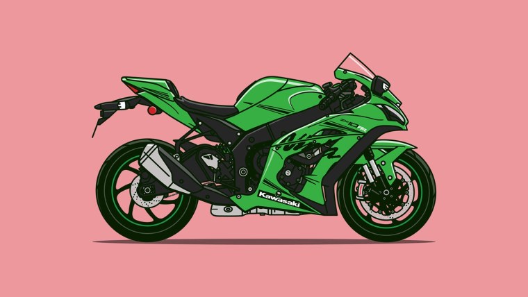 Кавасаки ниндзя чоппер