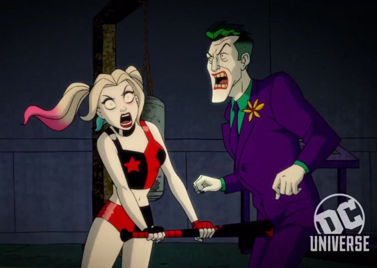 Харли Квинн и Джокер аниме