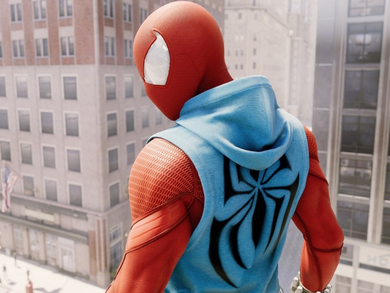 Алый человек паук