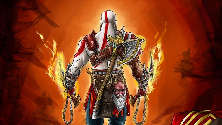 Кратос God of War 2