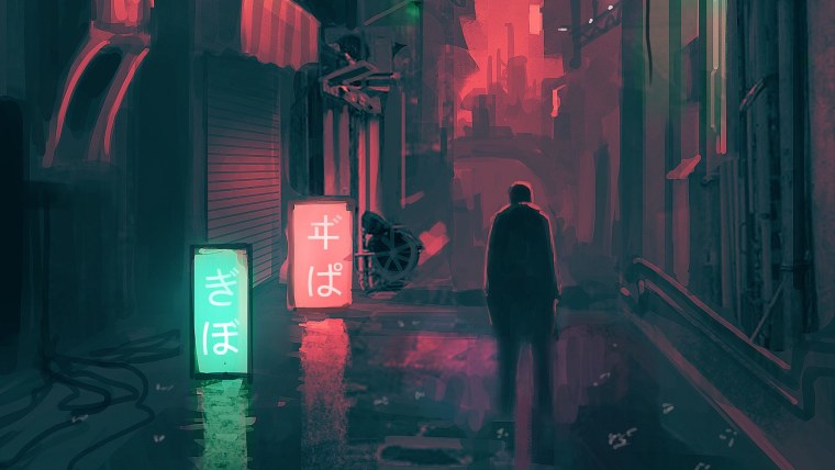 Аниме арт одиночество