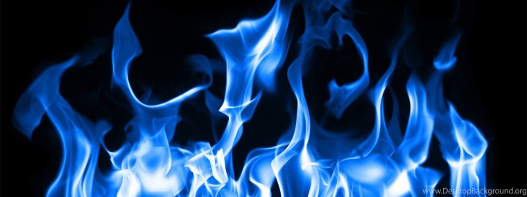 Дракон с синим пламенем