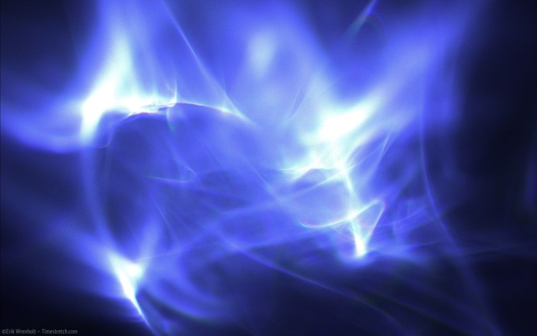 Фон синее пламя