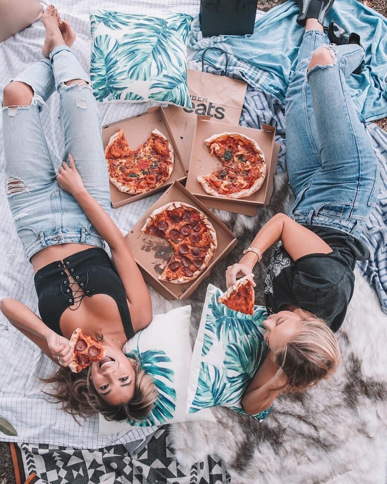 Креативная фотосессия подруг