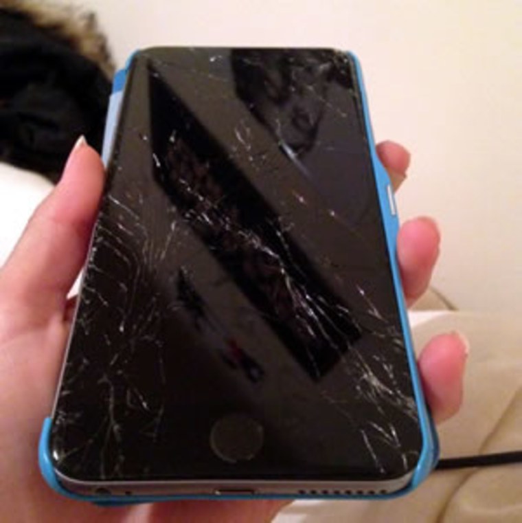 Iphone XR разбит дисплей