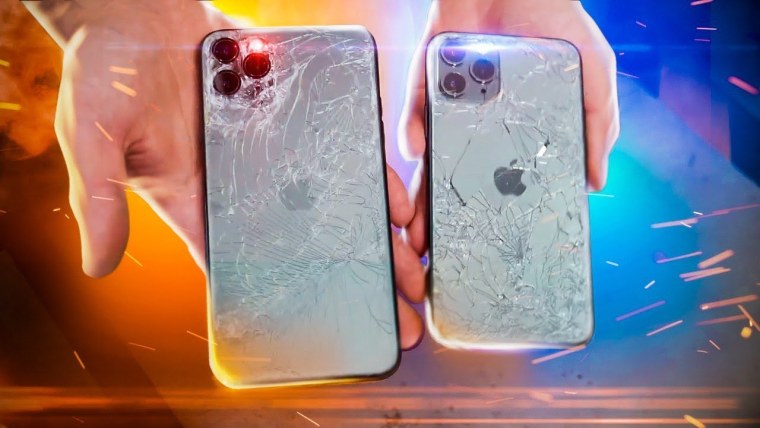 Разбитый айфон 11