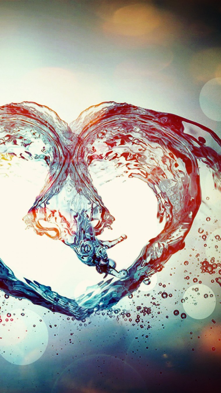 Сердце из воды