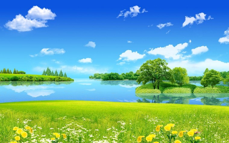 Красивые летние пейзажи