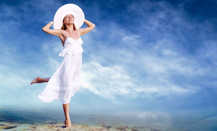 Счастливая девушка