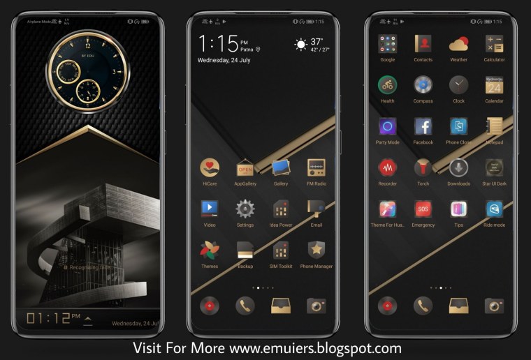 Тема на хонор Phone стиле