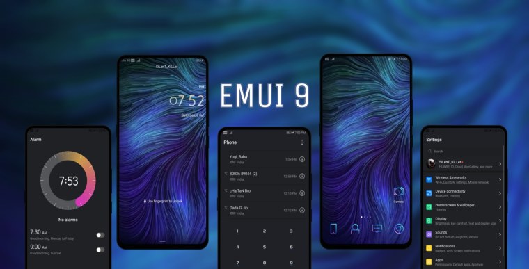 EMUI 9.1.0 телефона