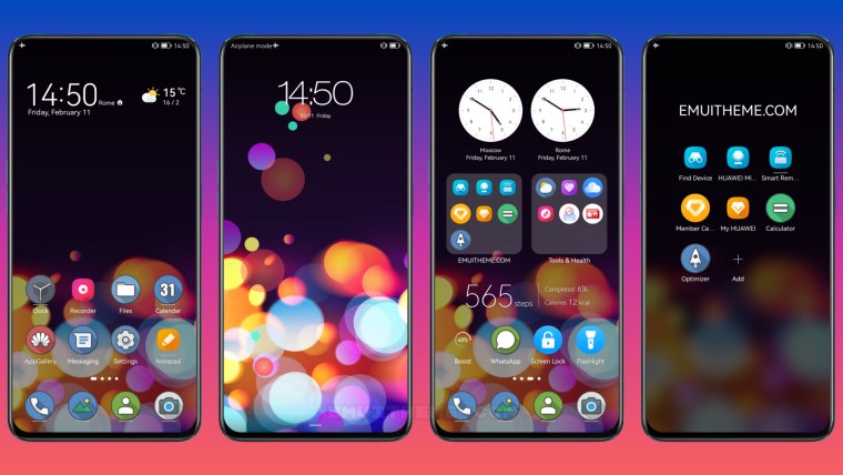 Телефоны EMUI 9.0/Magic UI2.0