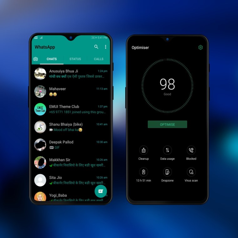 EMUI 9.1обновление