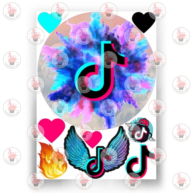 Тик ток логотип