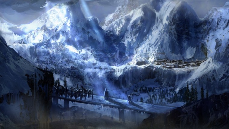 Мир Властелина колец карта