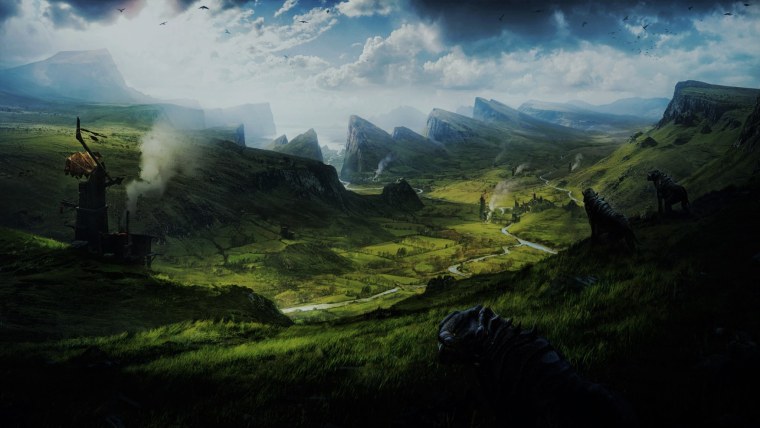 Джон Толкиен карта Средиземья