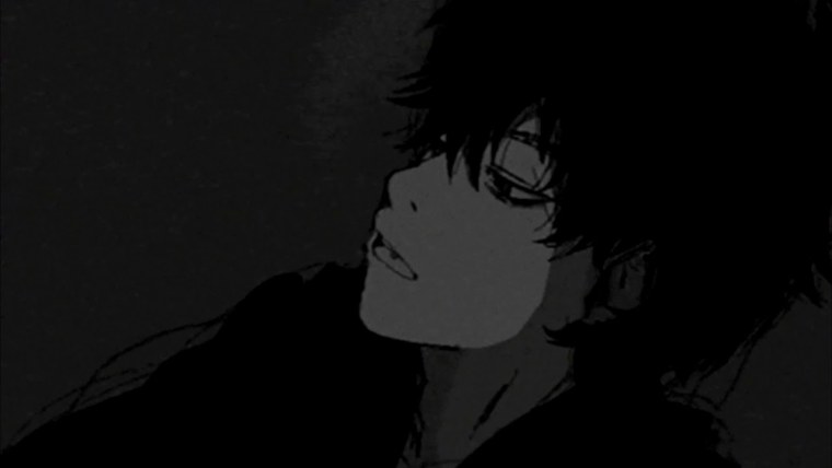 Аниме курящий парень